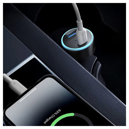 Anker 335 Car Charger 67W Fast Charging Dual Port