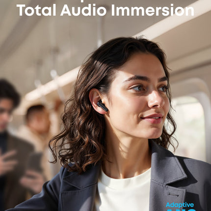 سماعات Soundcore P41i لاسلكية بالكامل — علبة شحن مدمجة ببطارية إضافية