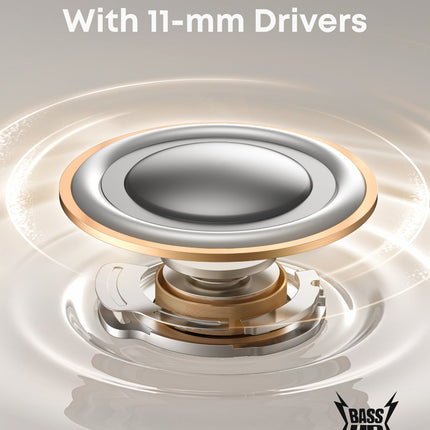 سماعات Soundcore P41i لاسلكية بالكامل — علبة شحن مدمجة ببطارية إضافية