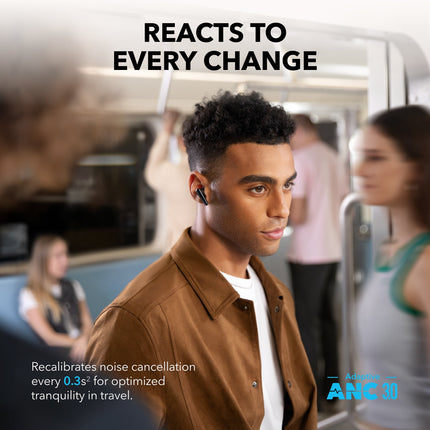 سماعات Soundcore Liberty 4 Pro لاسلكية بالكامل — عزل ضوضاء ذكي وصوت عالي الدقة