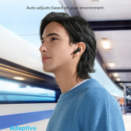 سماعات Soundcore P40i اللاسلكية بالكامل — تحكم ذكي بالضوضاء وشحن محمول