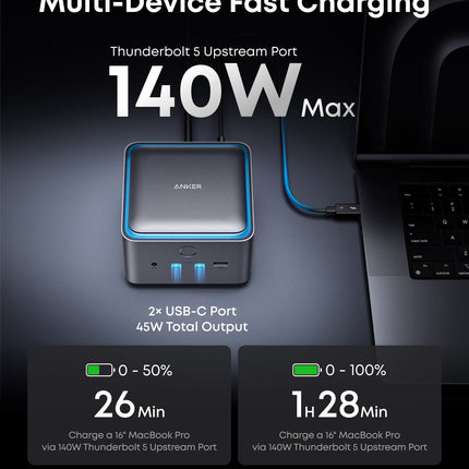 Anker Thunderbolt 5 Docking Station 14-in-1 8K