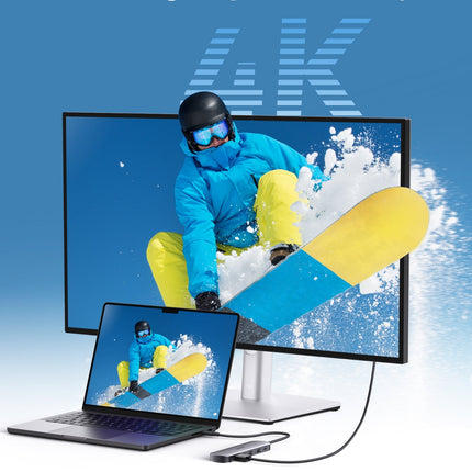 موزع Anker USB-C بسبعة منافذ — HDMI بدقة 4K وشحن 85W (محول متعدد)