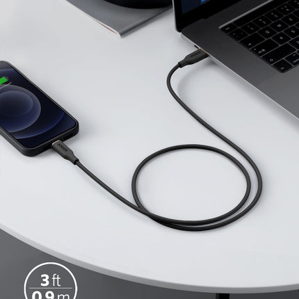 Anker 641 Flow USB-C to Lightning Silicone Cable 3FT