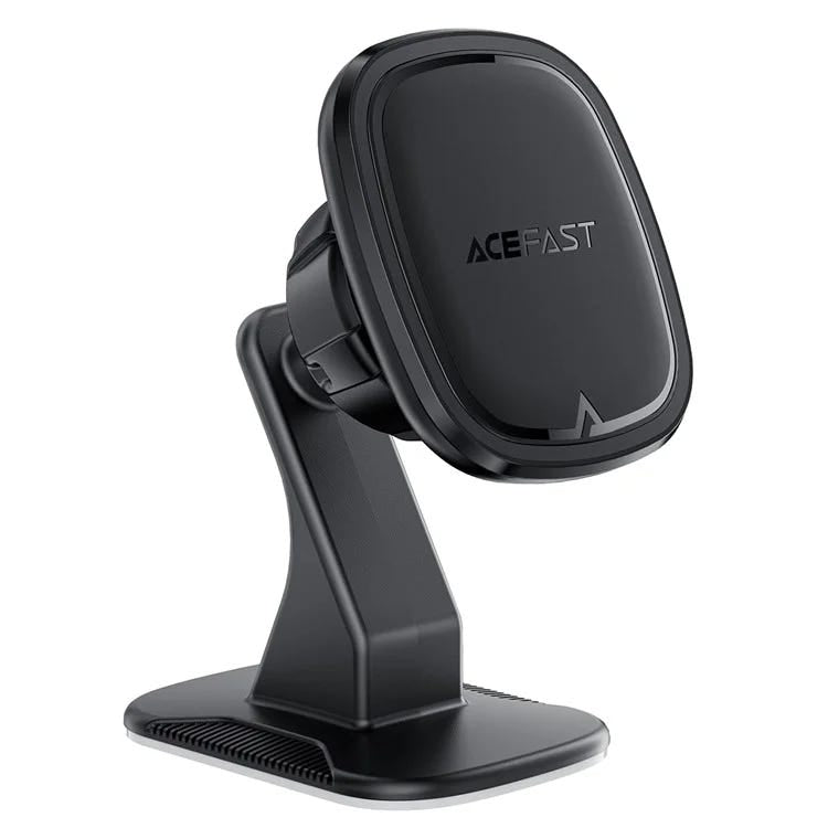 Acefast D35 Magnetic Dashboard Car Phone Mount, Ultra-Strong N52 Magnets, 360° Rotation Compact Holder with Secure 3M Adhesive Base - Black