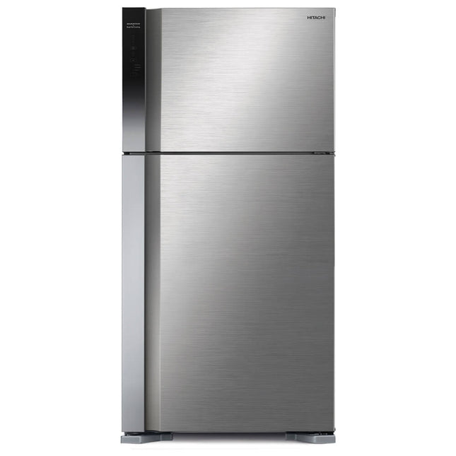 Hitachi 510L 2-Door Inverter Refrigerator with Surround Air Cooling - Brilliant Black/Silver
