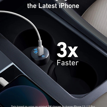 Anker 521 35W Dual-Port USB-C Car Charger