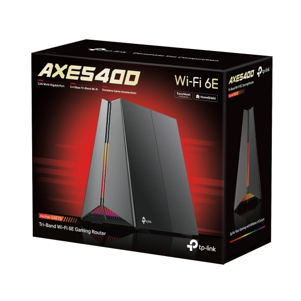 راوتر العاب ثلاثي النطاق بتقنية الواي فاي Archer GXE75 |6E AXE5400 راوتر العاب ثلاثي النطاق بتقنية الواي فاي Archer GXE75 |6E AXE5400