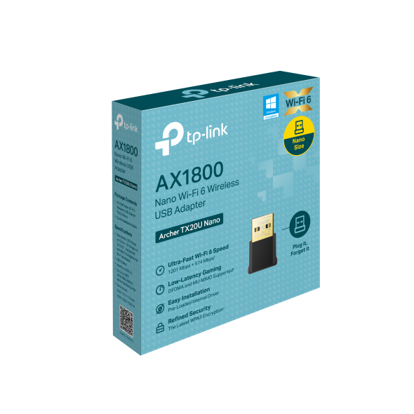 محول TP-Link Archer TX20U Nano محول TP-Link Archer TX20U Nano