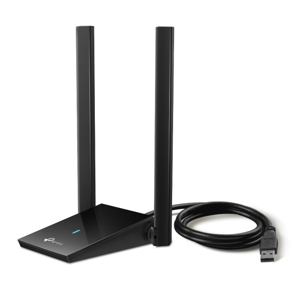 محول USB لاسلكي فائق الأداء من TP-Link Archer TX20U Plus مع هوائيات معززة للمدى والسرعة محول USB لاسلكي فائق الأداء من TP-Link Archer TX20U Plus مع هوائيات معززة للمدى والسرعة