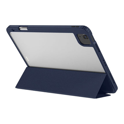 حافظة BLUEO B29 iPad APE مع غلاف جلدي لجهاز iPad Pro 12.9 (2020/2021/2022) - أزرق داكن
