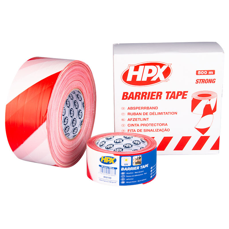 شبر تحذيري 70مم*100متر لون ابيض احمر hpx شبر تحذيري 70مم*100متر لون ابيض احمر hpx