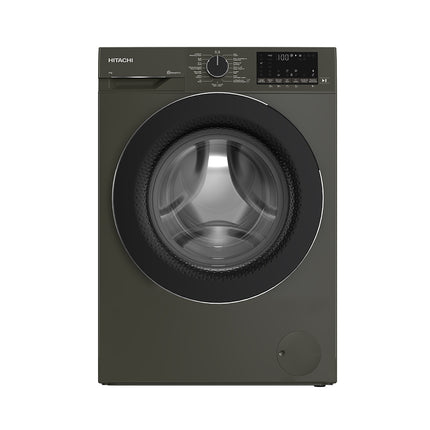 غسالة هيتاشي 9 كيلو تعبئة أمامية مع خاصية الكي بالبخار ومحرك إنفيرتر