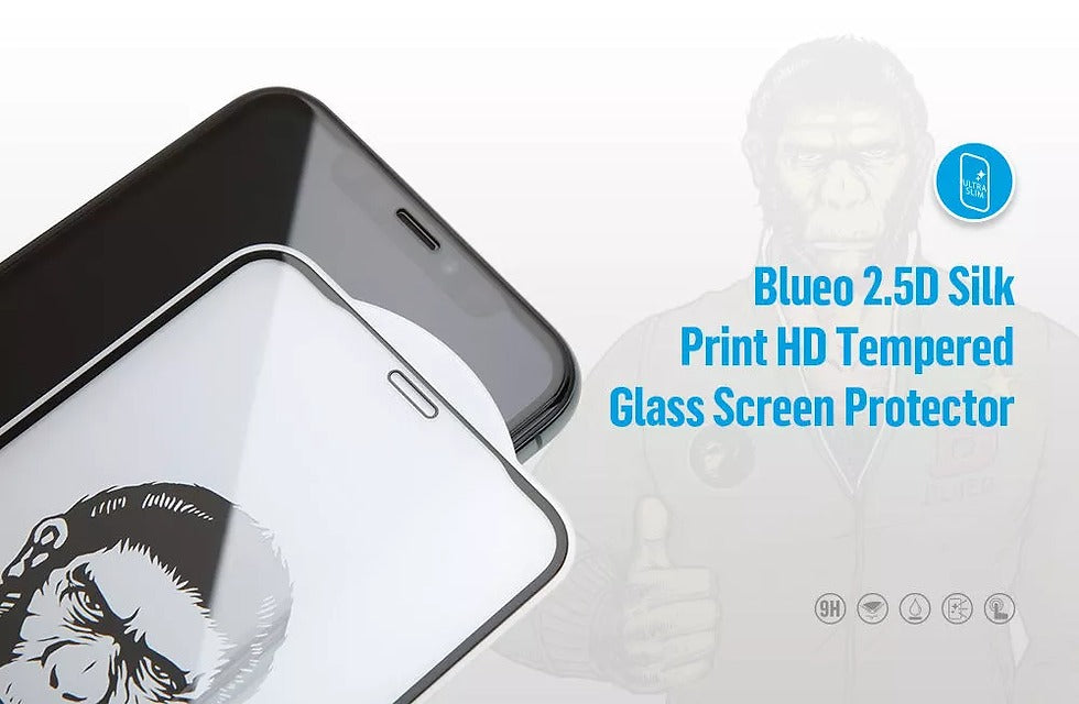 واقي شاشة كامل شفاف عالي الدقة من BLUEO PBJ1-5.8 HD زجاجي مضاد للكهرباء الساكنة - أسود لهاتف iPhoneX/iPhone XS/iPhone11 Pro واقي شاشة كامل شفاف عالي الدقة من BLUEO PBJ1-5.8 HD زجاجي مضاد للكهرباء الساكنة - أسود لهاتف iPhoneX/iPhone XS/iPhone11 Pro