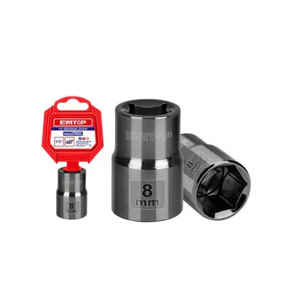 EMTOP ESCT12081 1/2 Inch – 8mm Hex Socket 