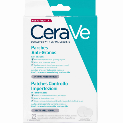 CeraVe Blemish Barrier Patches - Hydrocolloid Spot Treatment