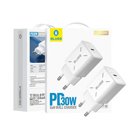شاحن حائط BLUEO BT5925 GaN PD30W (قابس EU )