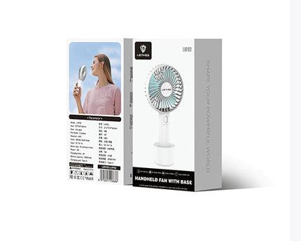  Lenyes LHF02  Small Table Fan- White