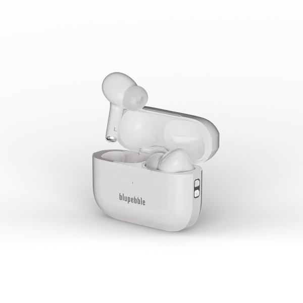 TuneFlow Pro True Wireless Earbuds - Active Noise Cancelling (ANC) - Deep Bass - 40-Hour Total Playtime - Bluetooth 5.3 - Touch Controls - White TuneFlow Pro True Wireless Earbuds - Active Noise Cancelling (ANC) - Deep Bass - 40-Hour Total Playtime - Bluetooth 5.3 - Touch Controls - White