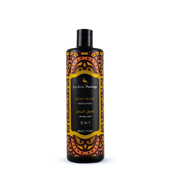 Jardin Flamingo Gold & Musk Body Wash 500ml