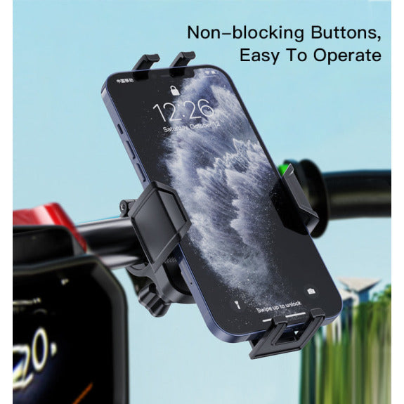 حامل هاتف للدراجة قابل للتعديل على الوجهين من Yesido C127 حامل هاتف للدراجة قابل للتعديل على الوجهين من Yesido C127