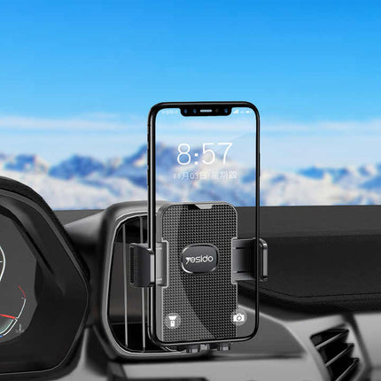 Yesido C136 Automatic Clip Air Vent Car Phone Holder