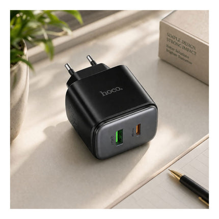HOCO C158A 45W USB-C Power Delivery Dual Port Charger