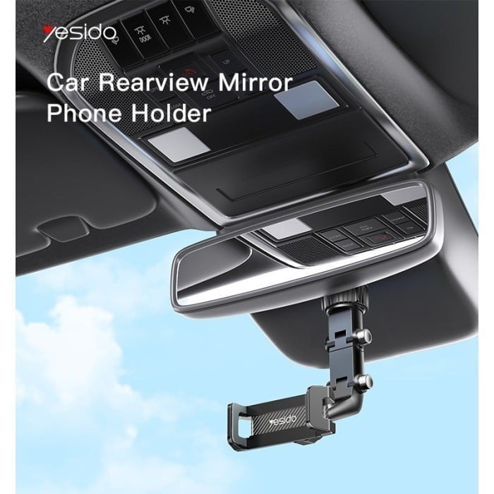 Yesido C192 Multi-Node Adjustable Rearview Mirror Mounted Bracket Yesido C192 Multi-Node Adjustable Rearview Mirror Mounted Bracket