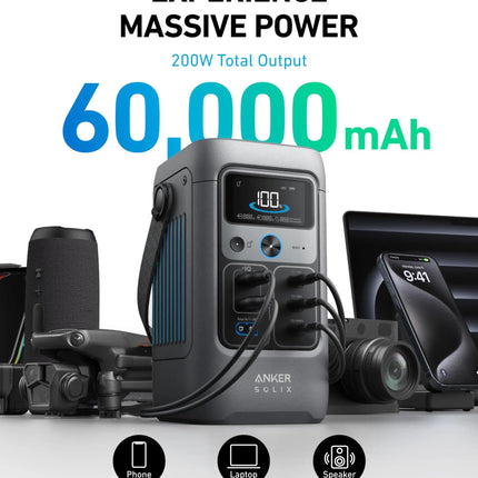Anker SOLIX C200 DC Power Bank Station