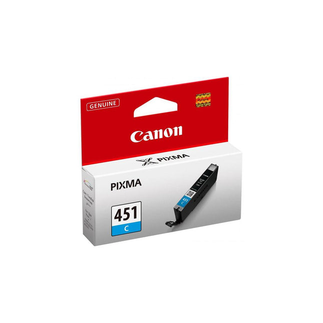 Canon CLI-451 Genuine Ink Cartridge - Choose Color: Cyan, Magenta, or Yellow - ChromaLife100+ Technology - Compatible with PIXMA iP7240, iX6840, MG5440, MG5540, MX924