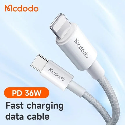 Mcdodo Type-C to Lightning PD Data Cable 1.2M White CA-2760