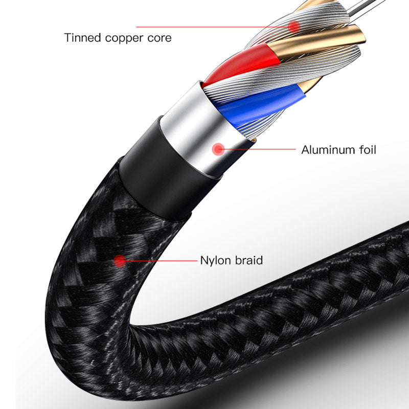 Yesido CA54 0.3M USB Data Cable for Micro USB Yesido CA54 0.3M USB Data Cable for Micro USB