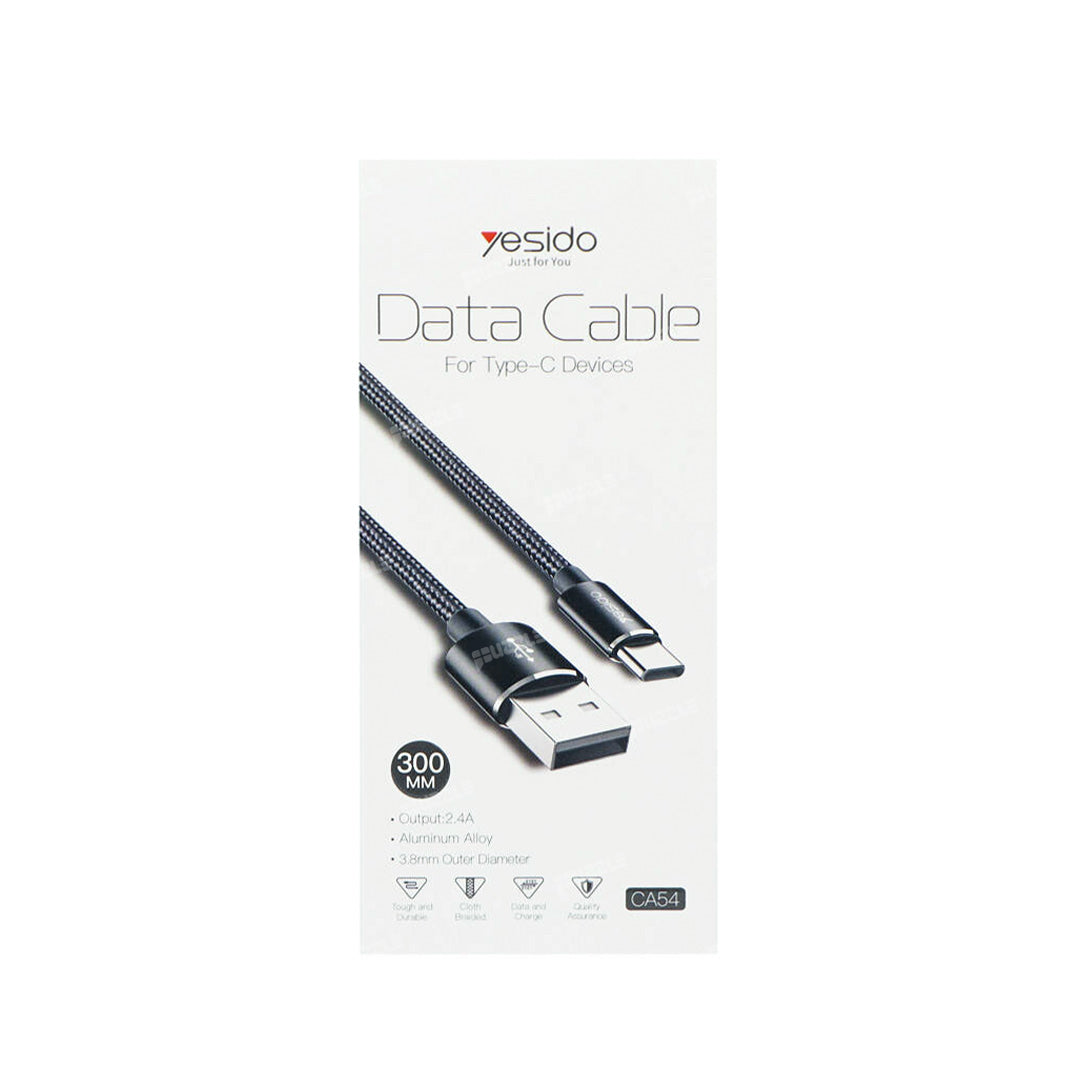 Yesido CA54 0.3M USB Data Cable for Type-C Yesido CA54 0.3M USB Data Cable for Type-C