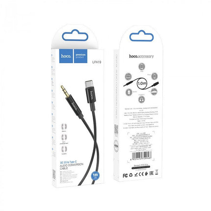 Hoco UPA19 USB-C to 3.5mm Audio Cable – 1m Digital