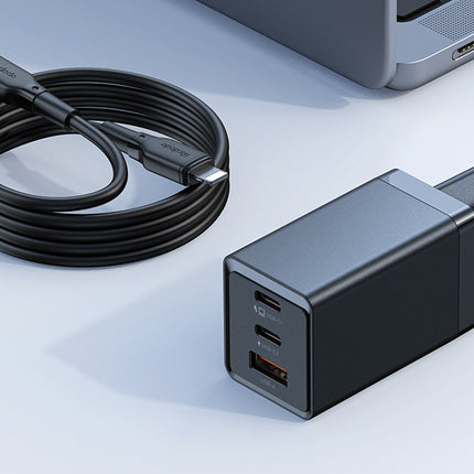 Mcdodo GaN 5 Mini Pro 2C1A 67W Charger with USB-C to Lightning Cable CH-1544