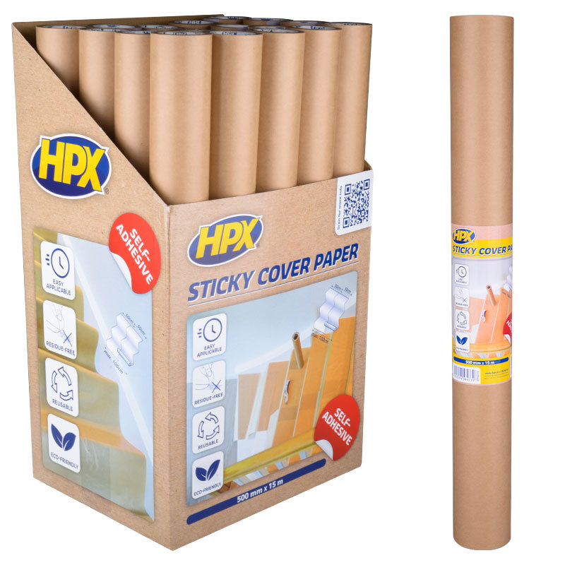 تيب ورق تغليف 50سم *15 متر hpx تيب ورق تغليف 50سم *15 متر hpx