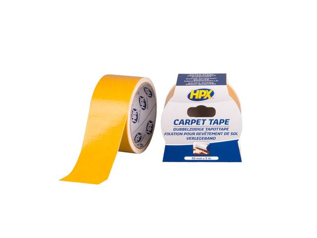 Double sided carpet tape - white 50mm x 5m hpx