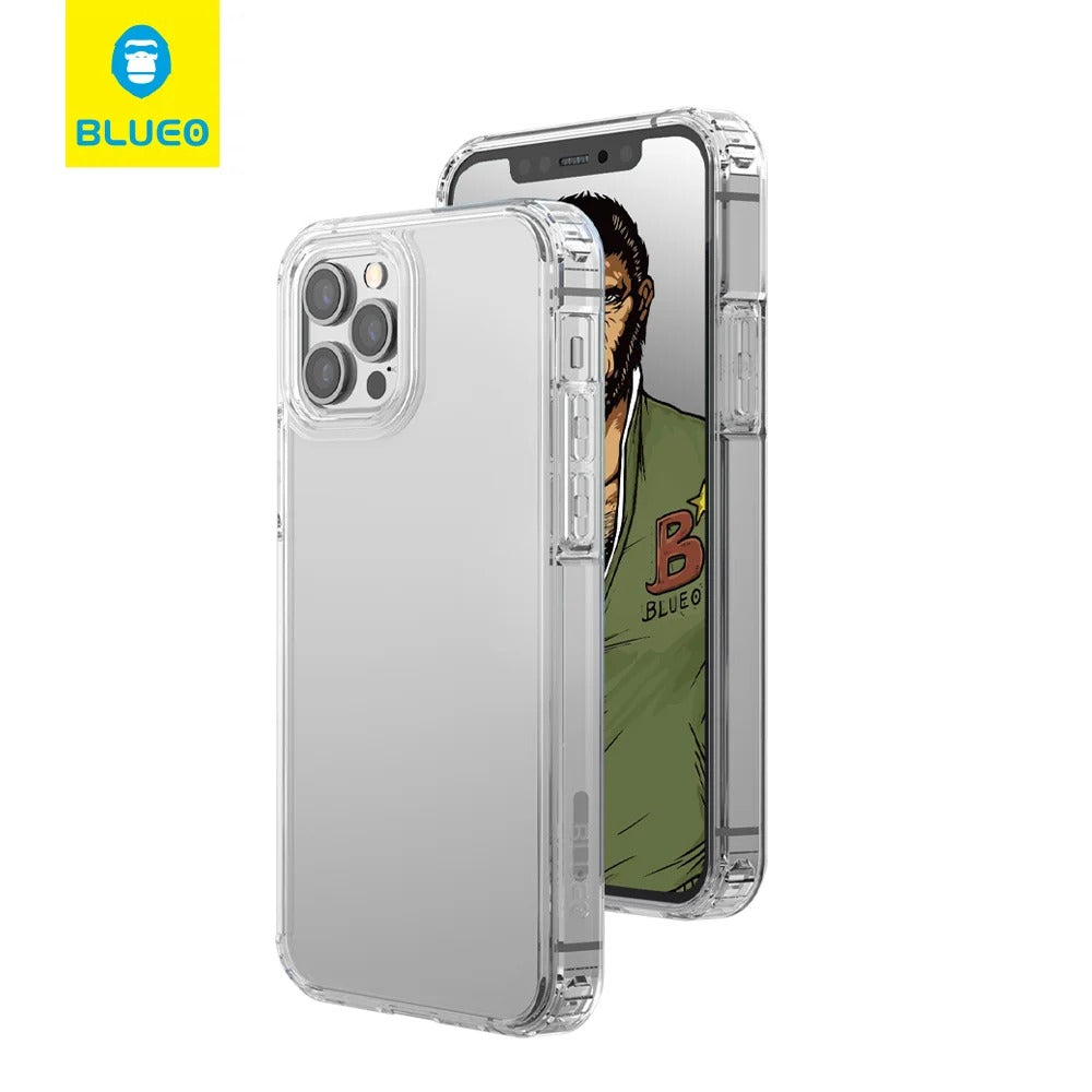 حافظة هاتف مقاوم للسقوط من BLUEO B37 Crystal+ لهاتف iPhone 16 Plus (6.7 بوصة) بدون مغناطيس - شفاف حافظة هاتف مقاوم للسقوط من BLUEO B37 Crystal+ لهاتف iPhone 16 Plus (6.7 بوصة) بدون مغناطيس - شفاف