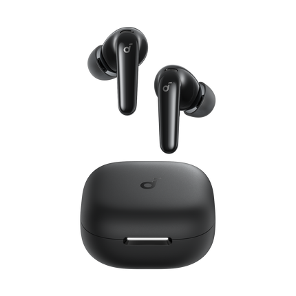 سماعات ساوند كور (Soundcore) موديل R60i NC - عزل ضوضاء تكيفي 42 ديسيبل - 6 ميكروفونات للمكالمات - بطارية تدوم 42 ساعة - مقاومة للماء IP54 - أسود