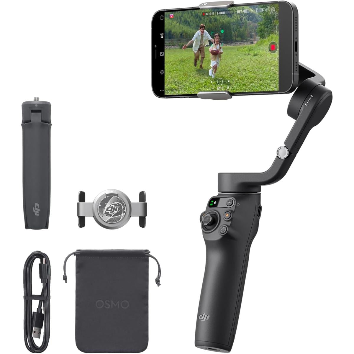 DJI Osmo Mobile 6 — مثبت ثلاثي المحاور للهاتف الذكي DJI Osmo Mobile 6 — مثبت ثلاثي المحاور للهاتف الذكي