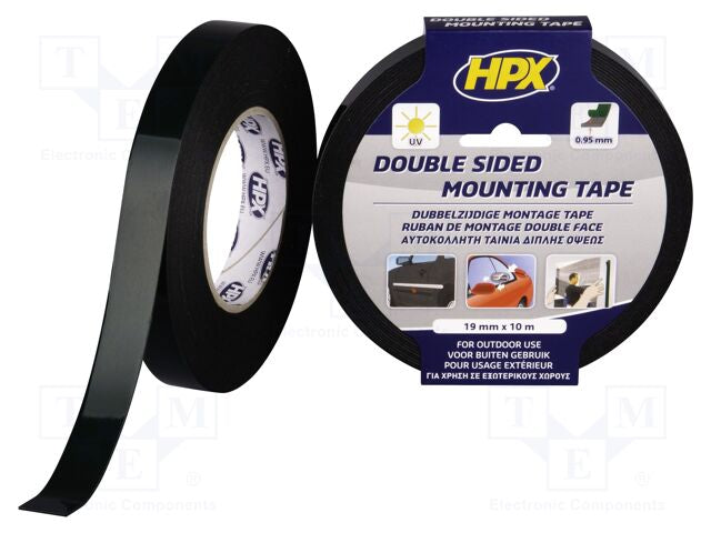 Double-Sided Mounting Tape Black 2800