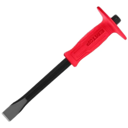 EMTOP ECCL251801  12inch   Flat Cold Chisel with Rubber Grip