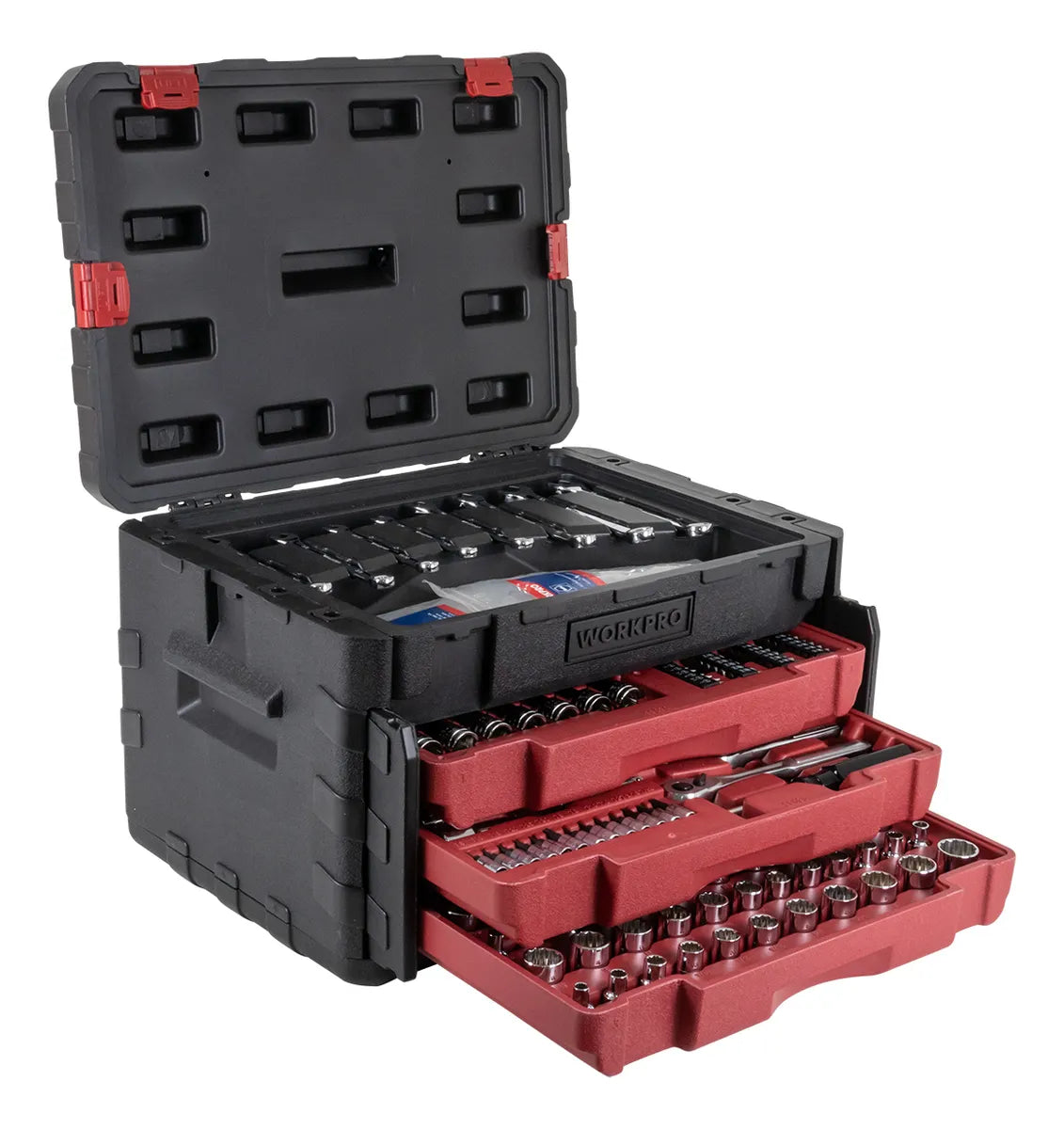 WORKPRO طقم عدة ٣٢٠ قطعة WORKPRO طقم عدة ٣٢٠ قطعة