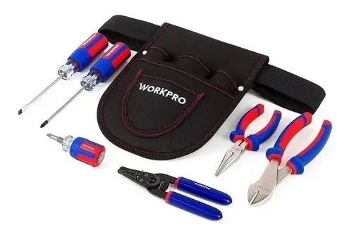 مجموعة أدوات 7 قطع مع حقيبة من WORKPRO مجموعة أدوات 7 قطع مع حقيبة من WORKPRO