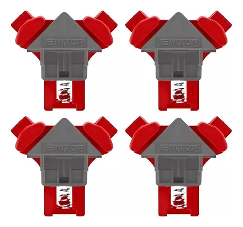 EMTOP EMCZ6E01 Corner Clamp Set – 4 Pieces