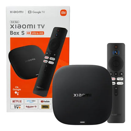 جهاز Xiaomi TV Box S (الجيل الثالث) — بث ذكي بدقة 4K مع Google TV