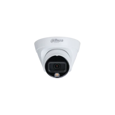 كاميرا داهوا شبكية 4 ميجابكسل ملونة (Dahua IP Full-Color) - موديل DH-IPC-HDW1439T1-LED-S4 - عدسة 3.6 ملم - رؤية ملونة 15 متر - تدعم PoE