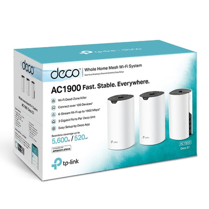 TP-Link Deco S7 AC1900 Dual-Band Whole Home Mesh Wi-Fi System (3-Pack)
