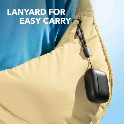 سماعات ساوند كور (Soundcore A20i) من أنكر - لاسلكية بالكامل بلوتوث 5.3 - وقت تشغيل 28 ساعة - موازنة صوت مخصصة عبر التطبيق - مقاومة للماء IPX5 - أسود