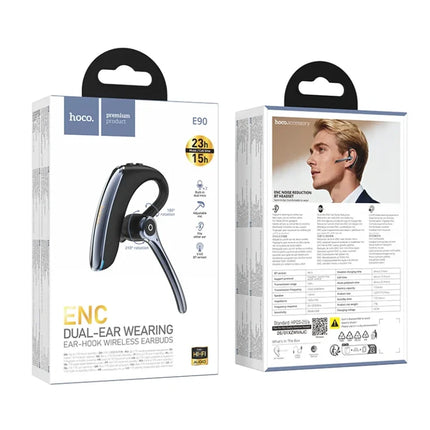 Liya E90 ENC Bluetooth Headset for Clear Calls